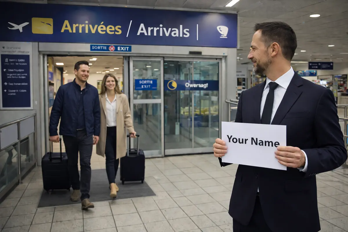 Where to Meet Your Driver at Beauvais Airport Terminal 1