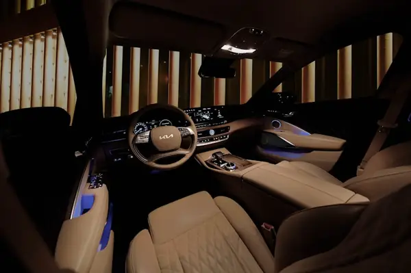 Luxury car interior