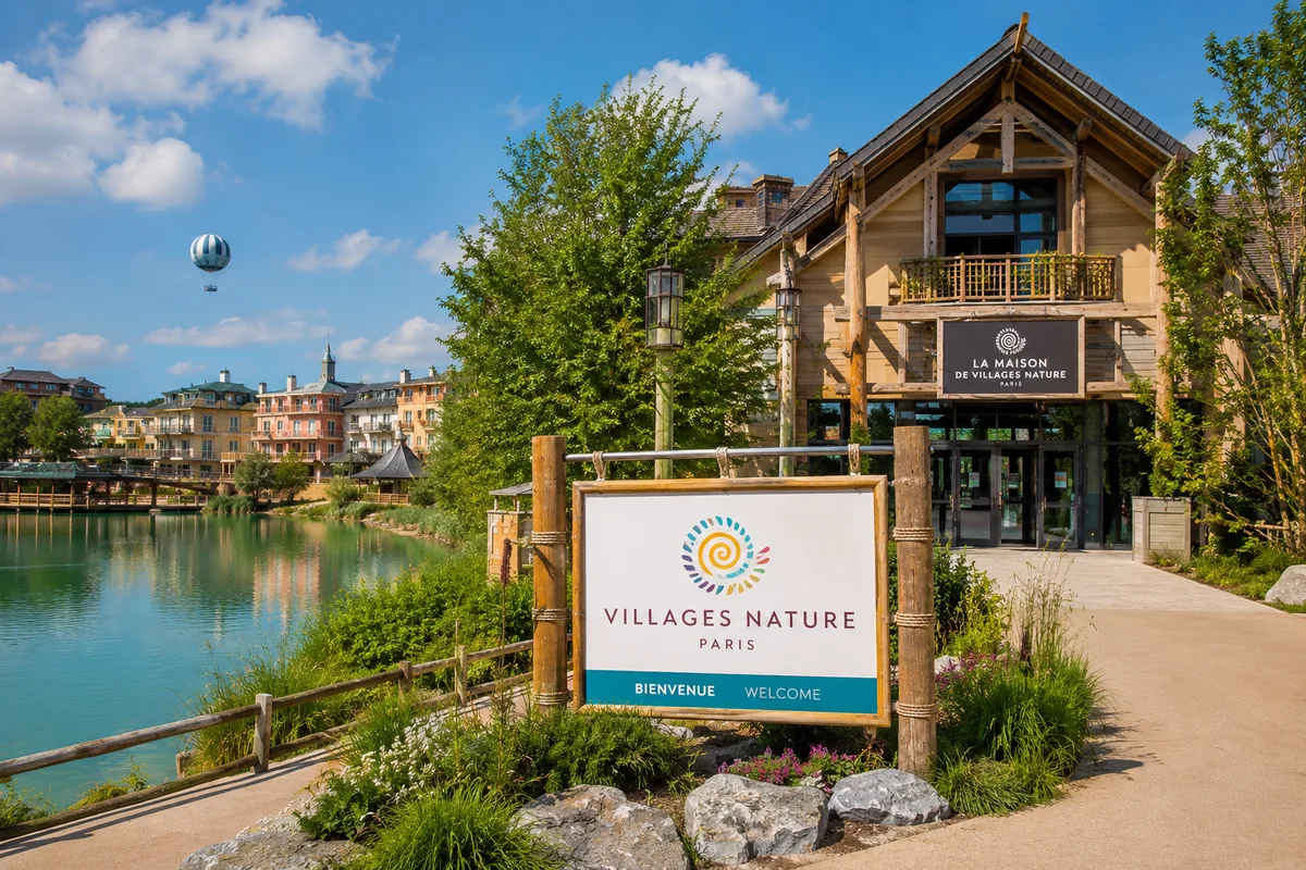 Private Transfer to Center Parcs Villages Nature Paris